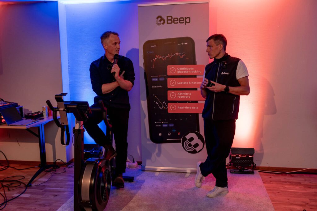 Beep Insights founders, laktatkampen, Beep- for the athletes of tomorrow